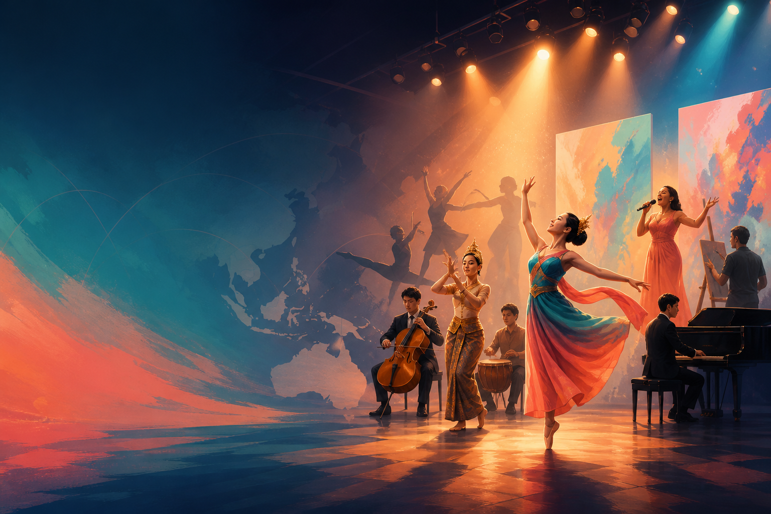 Art Fest Asia сахнасы